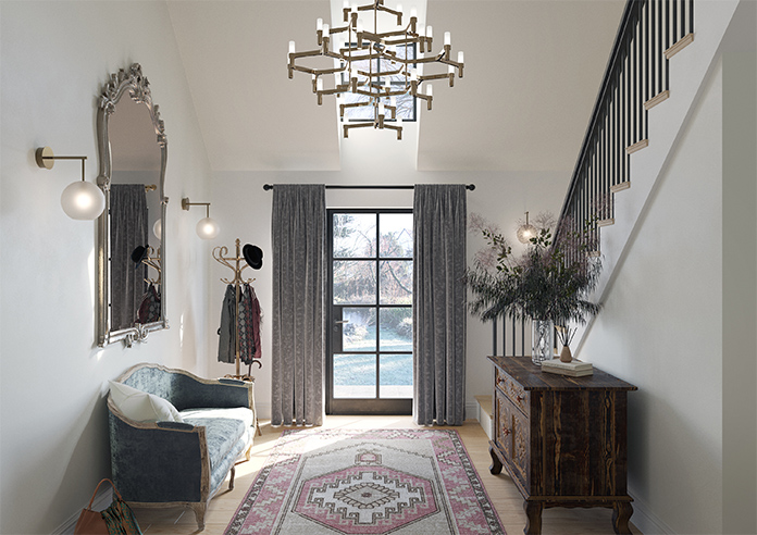 Darwin, Charcoal - Made to Measure Curtains - Image 13